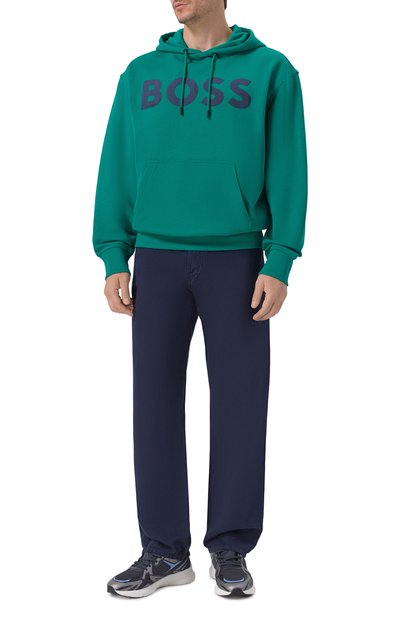 Мужской хлопковое худи BOSS ORANGE, арт. 50487134