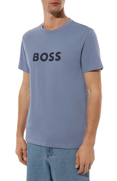 Хлопковая футболка BOSS, арт. 50503276, фото 3