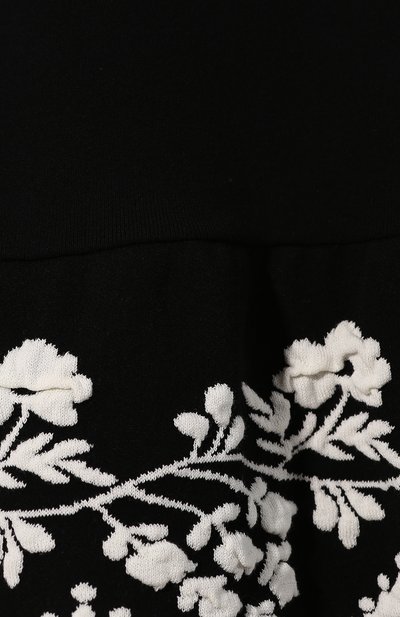 Мини-платье REDVALENTINO черно-белого цвета по цене 52050 руб., арт. TR3KDB41/4US, фото 5 Мини-платье REDVALENTINO, арт. TR3KDB41/4US, фото 5