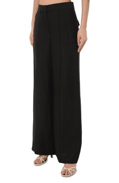 Брюки изо льна и шерсти CULT GAIA, арт. PTWLFL BLACK, фото 3