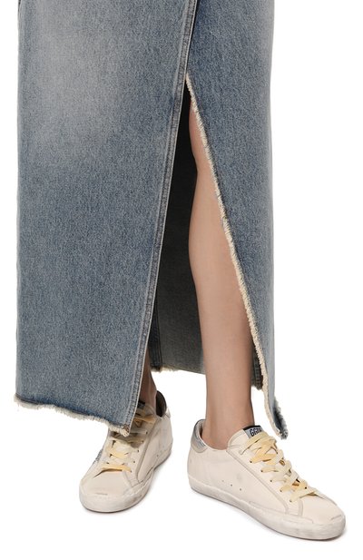 Кожаные кеды super star GOLDEN GOOSE DELUXE BRAND, арт. GWF00101.F004656, фото 3