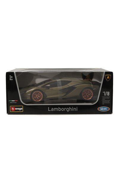 Коллекционная машинка lamborghini sian fkp 37 1:18 BBURAGO, арт. 18-11046 GN