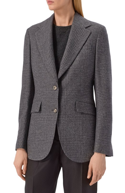 Жакет из шерсти и кашемира MVST SDG200/S0734004 Серый  SDG200/S0734004 Фото 3