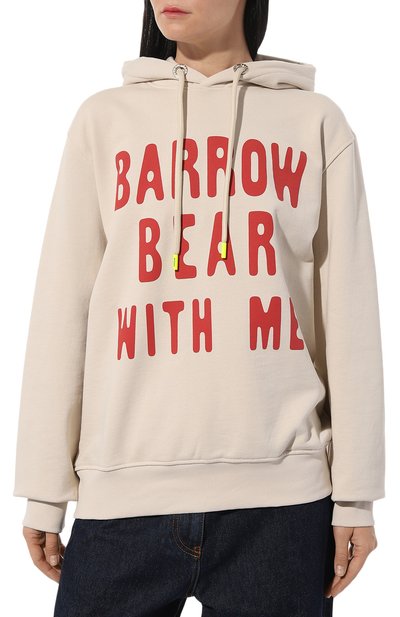 Хлопковое худи BARROW, арт. F3BWW0HS133, фото 3