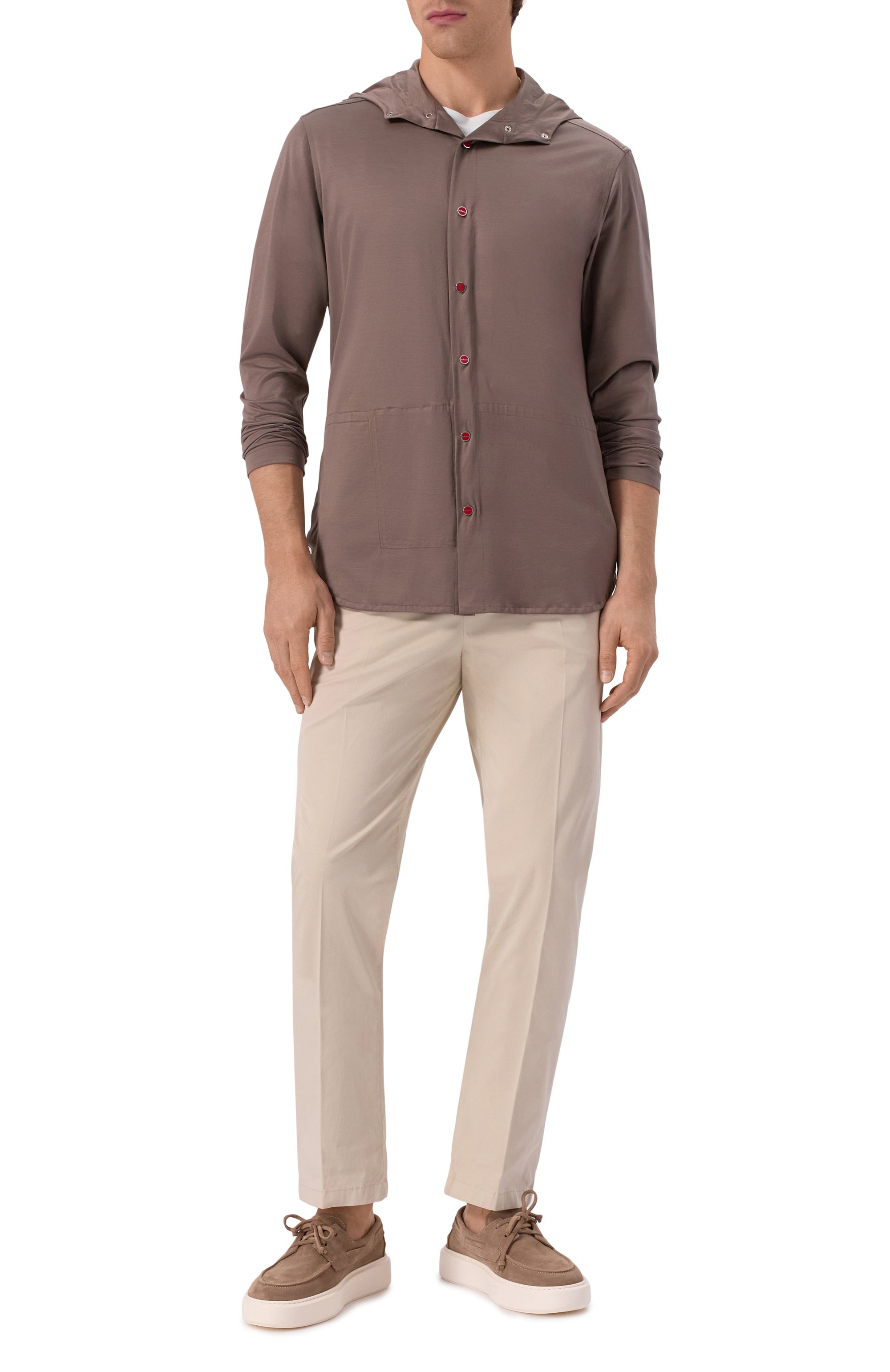 Хлопковые брюки KITON, арт. UFPPEK0600F05, фото 2