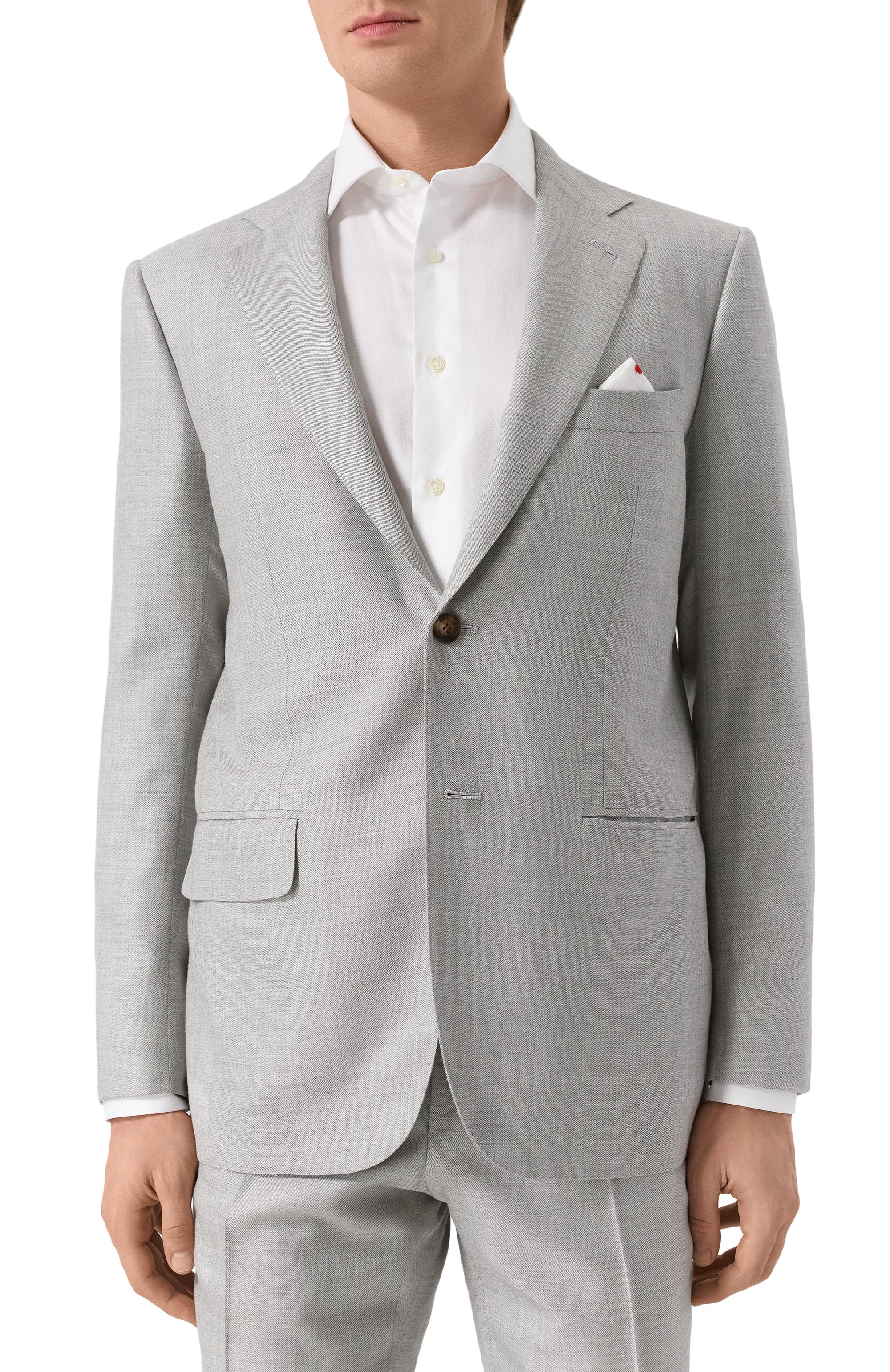 Костюм из кашемира и шелка KITON, арт. UA81K0600E01, фото 3