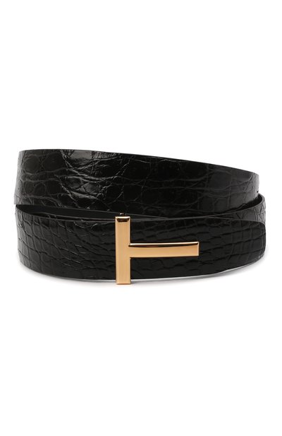 Ремень из кожи каймана TOM FORD, арт. TB178T-A19/CYAC, фото 1