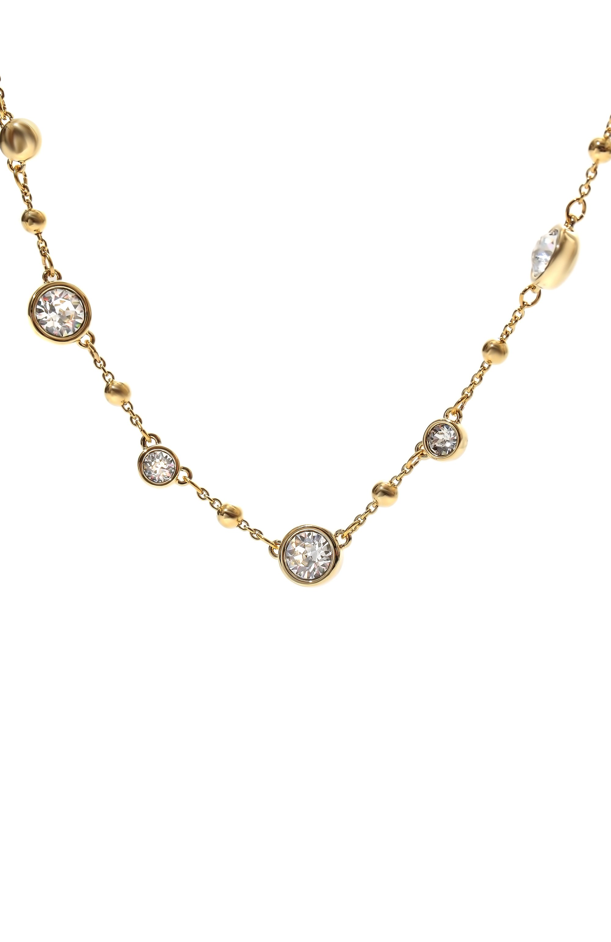 Колье imber SWAROVSKI золотого цвета по цене 27550 руб., арт. 5680090, фото 3 Колье imber SWAROVSKI, арт. 5680090, фото 3