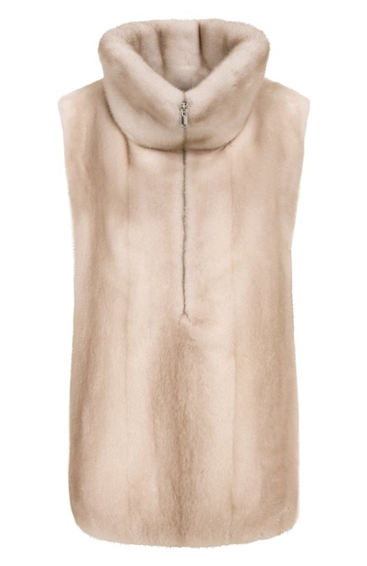 Жилет из норки MVST M012/MINK LVD Бежевый M012/MINK LVD