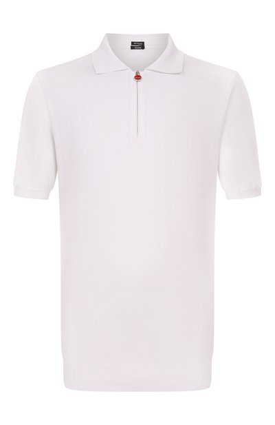 Мужская хлопковое поло KITON, арт. UMKX33Z