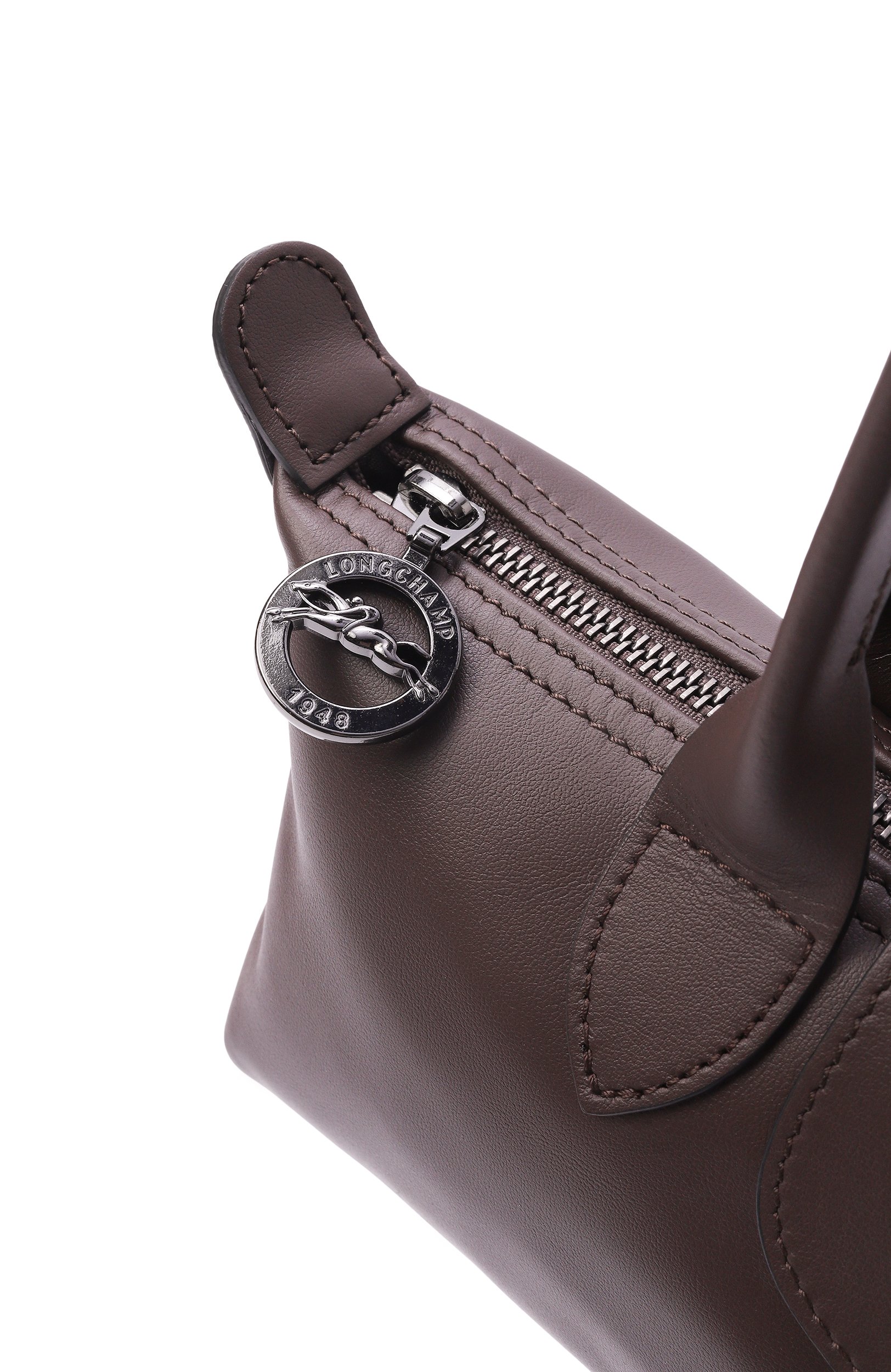 Сумка le pliage xtra medium LONGCHAMP темно-коричневого цвета по цене 46150 руб., арт. 10370987/987, фото 6 Сумка le pliage xtra medium LONGCHAMP, арт. 10370987/987, фото 6