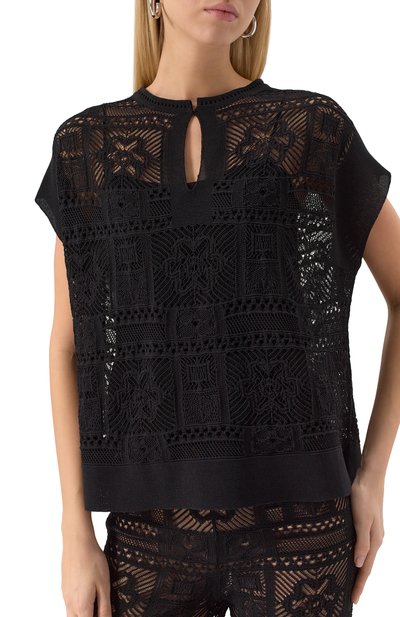 Хлопковый топ D.EXTERIOR, арт. 60367, фото 5