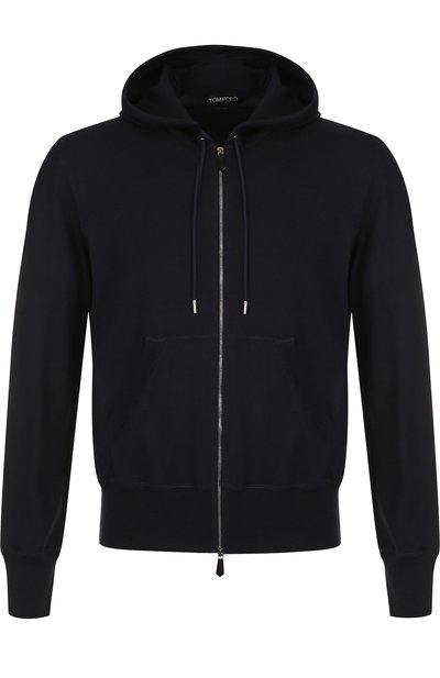 Толстовка на молнии из смеси хлопка и шелка с кашемиром TOM FORD, арт. BPU91/TFK157, фото 1