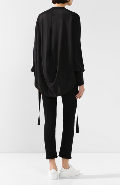 Хлопковый свитшот ANN DEMEULEMEESTER черного цвета по цене 52950 руб., арт. 1902-2419-P-225-099, фото 4 Хлопковый свитшот ANN DEMEULEMEESTER, арт. 1902-2419-P-225-099, фото 4