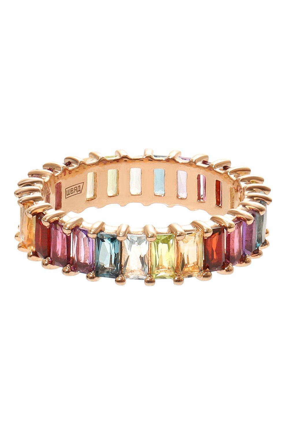 Кольцо-радуга из камней SECRETS JEWELRY, арт. КРБП00629, фото 1