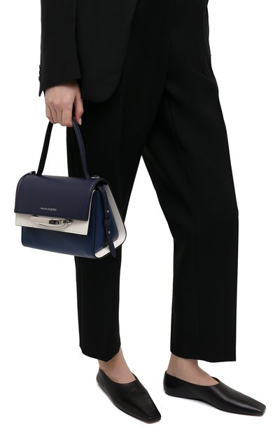 Сумка tall story ALEXANDER MCQUEEN синего цвета по цене 271000 руб., арт. 619746/1LYBB, фото 2 Сумка tall story ALEXANDER MCQUEEN, арт. 619746/1LYBB, фото 2