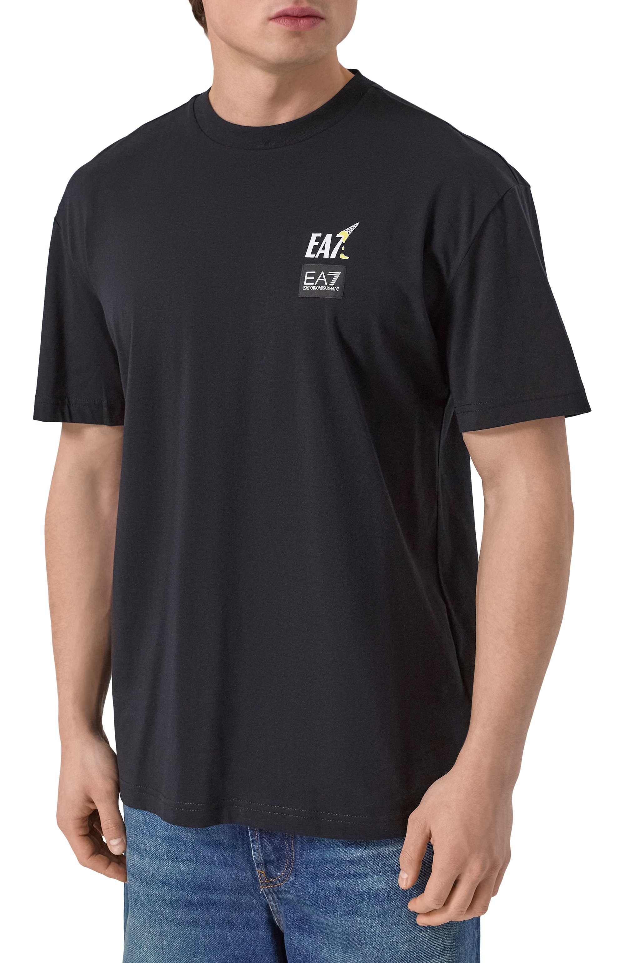 Хлопковая футболка EA7, арт. 7M000118/AF13244, фото 3