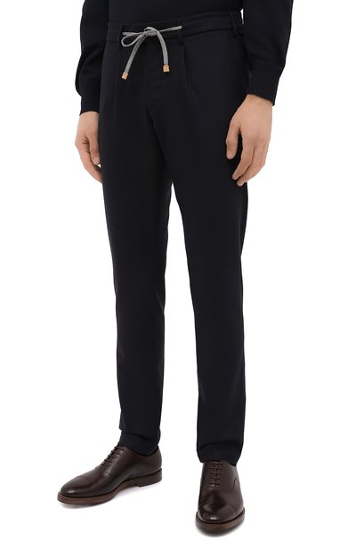 Брюки из шерсти и кашемира ELEVENTY PLATINUM, арт. B75PANB21 TES0B006, фото 3