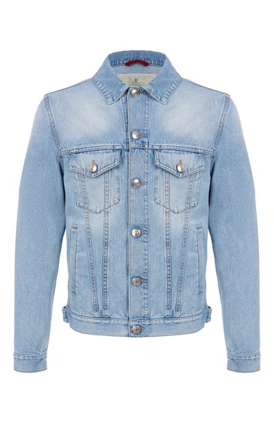Мужская джинсовая куртка BRUNELLO CUCINELLI, арт. M241P6909