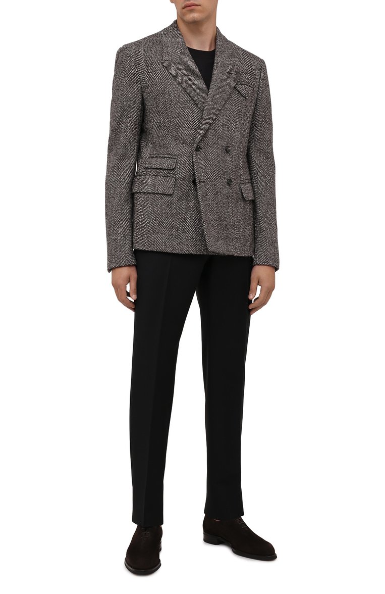 Замшевые оксфорды BRIONI, арт. QEH10L/P9723, фото 1