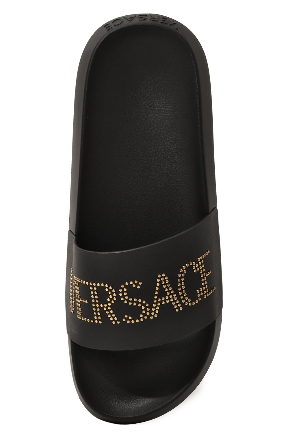 Кожаные шлепанцы VERSACE, арт. 1008731/1A05626, фото 6