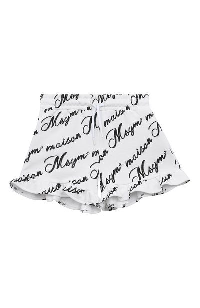Хлопковые шорты MSGM KIDS, арт. S4MSJGSH114