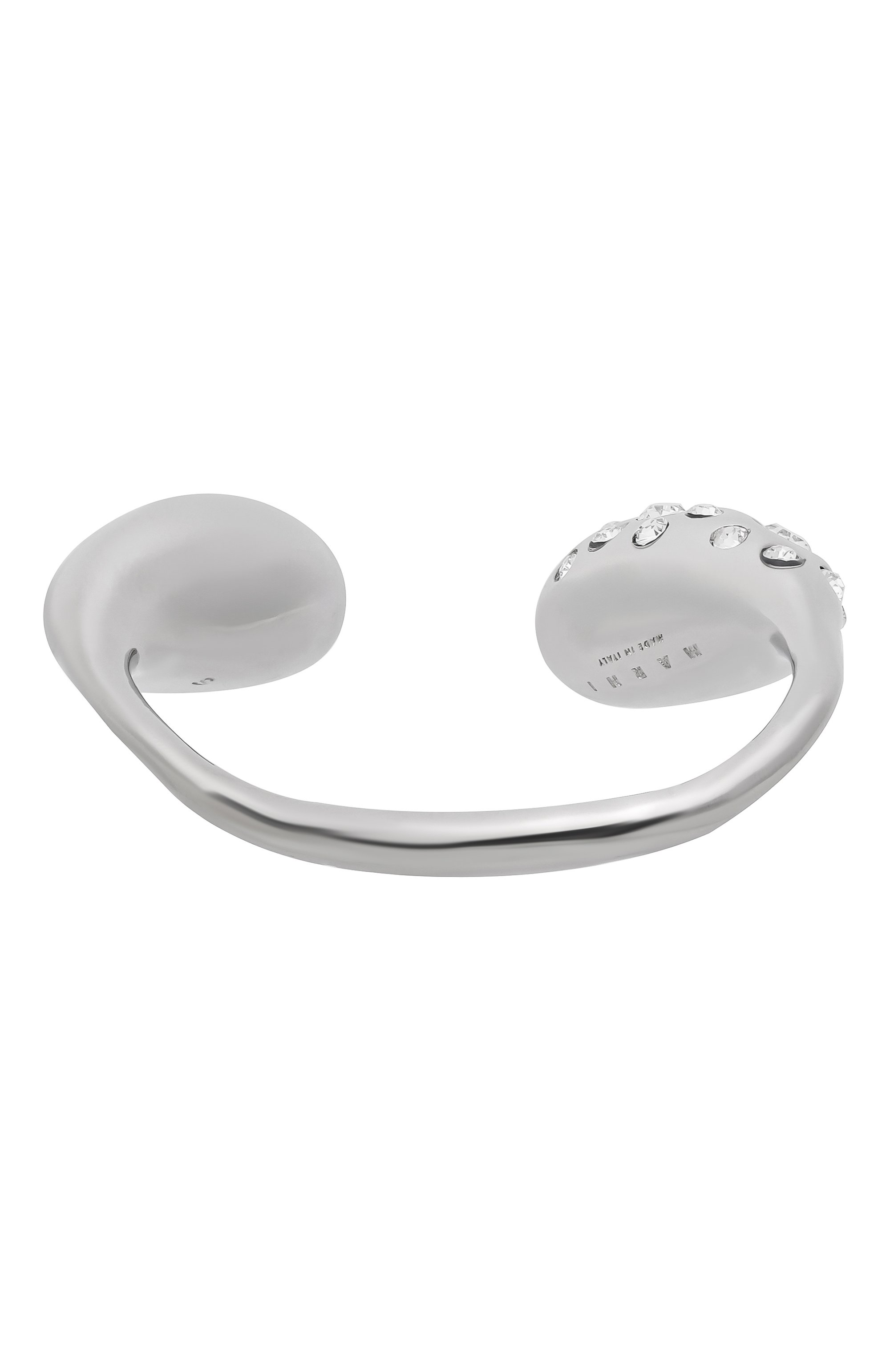 Кольцо на два пальца MARNI серебряного цвета по цене 42850 руб., арт. ANMV0141A0 P6527, фото 3 Кольцо на два пальца MARNI, арт. ANMV0141A0 P6527, фото 3