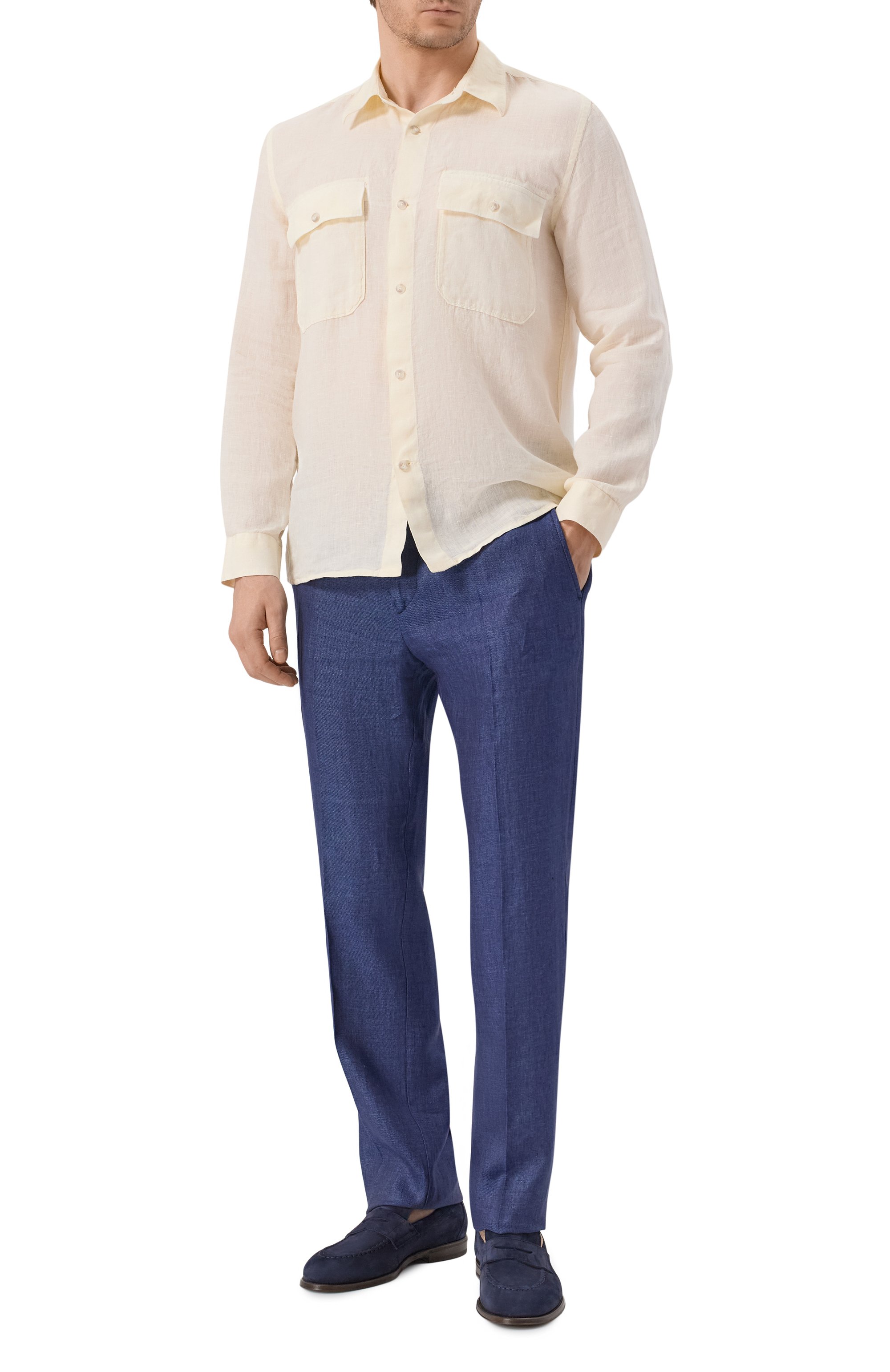 Льняные брюки BERWICH, арт. SPIAGGIA 20/VT1502, фото 2