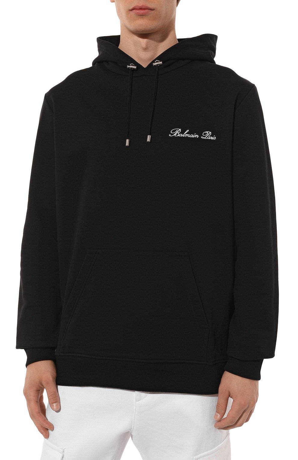 Хлопковое худи BALMAIN, арт. DH1JT047/BC78, фото 3