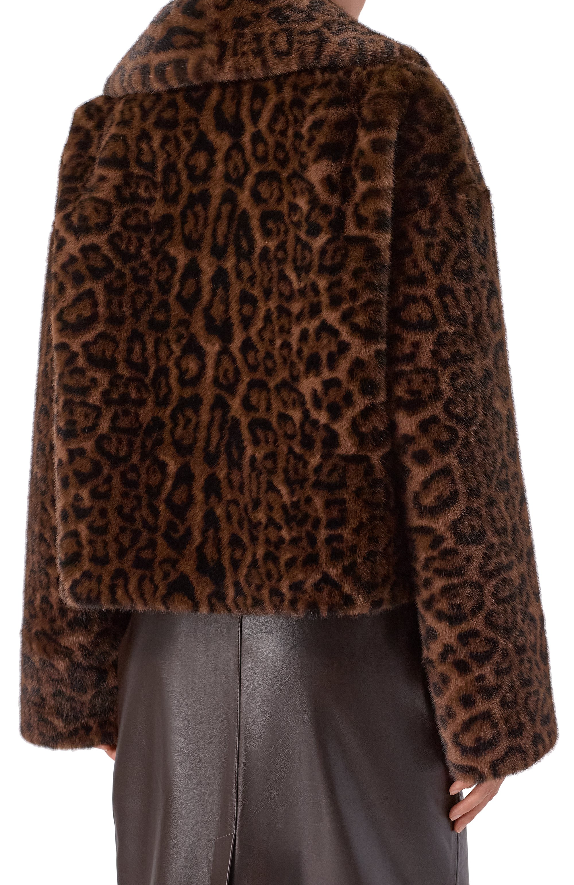 Шуба из экомеха FLASHIN, арт. FF26FCL, фото 4