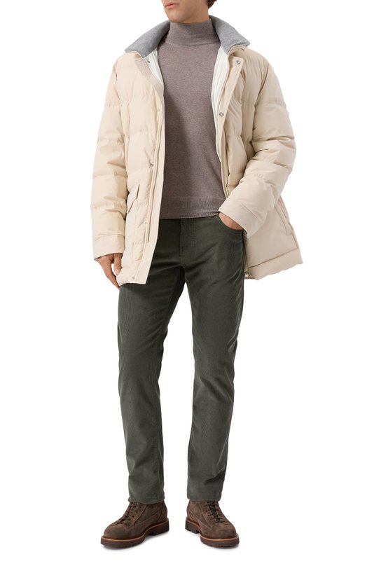Пуховик Brunello Cucinelli MM4911823 Бежевый  MM4911823 Фото 2