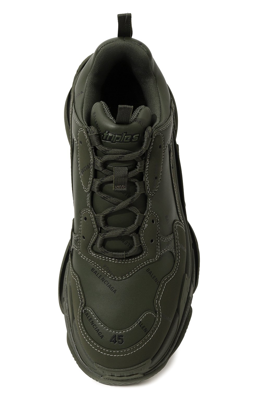 Комбинированные кроссовки triple s BALENCIAGA, арт. 536737/W2FA1, фото 6