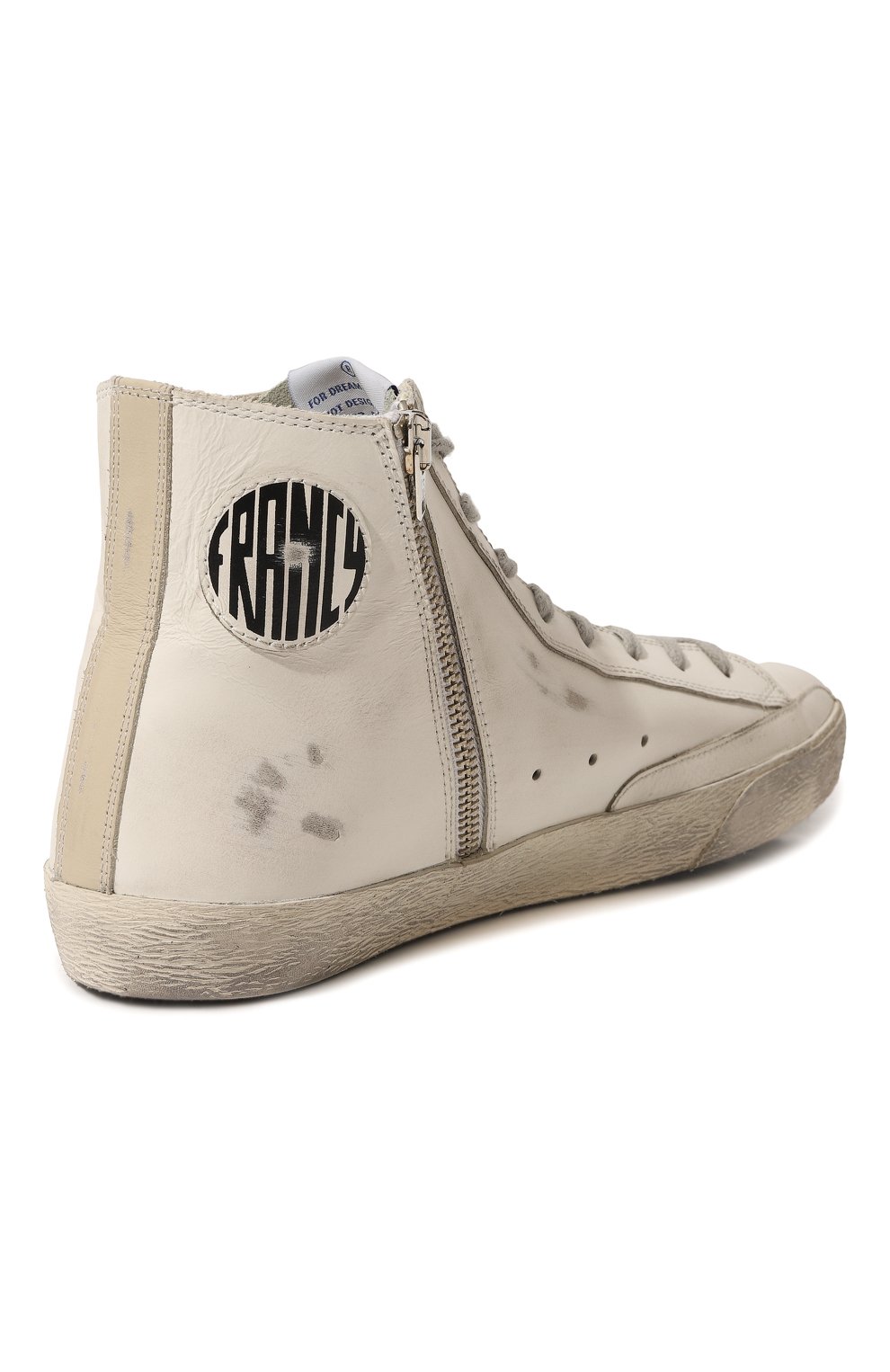 Кожаные кеды francy GOLDEN GOOSE DELUXE BRAND, арт. GMF00113/F0003191027, фото 5