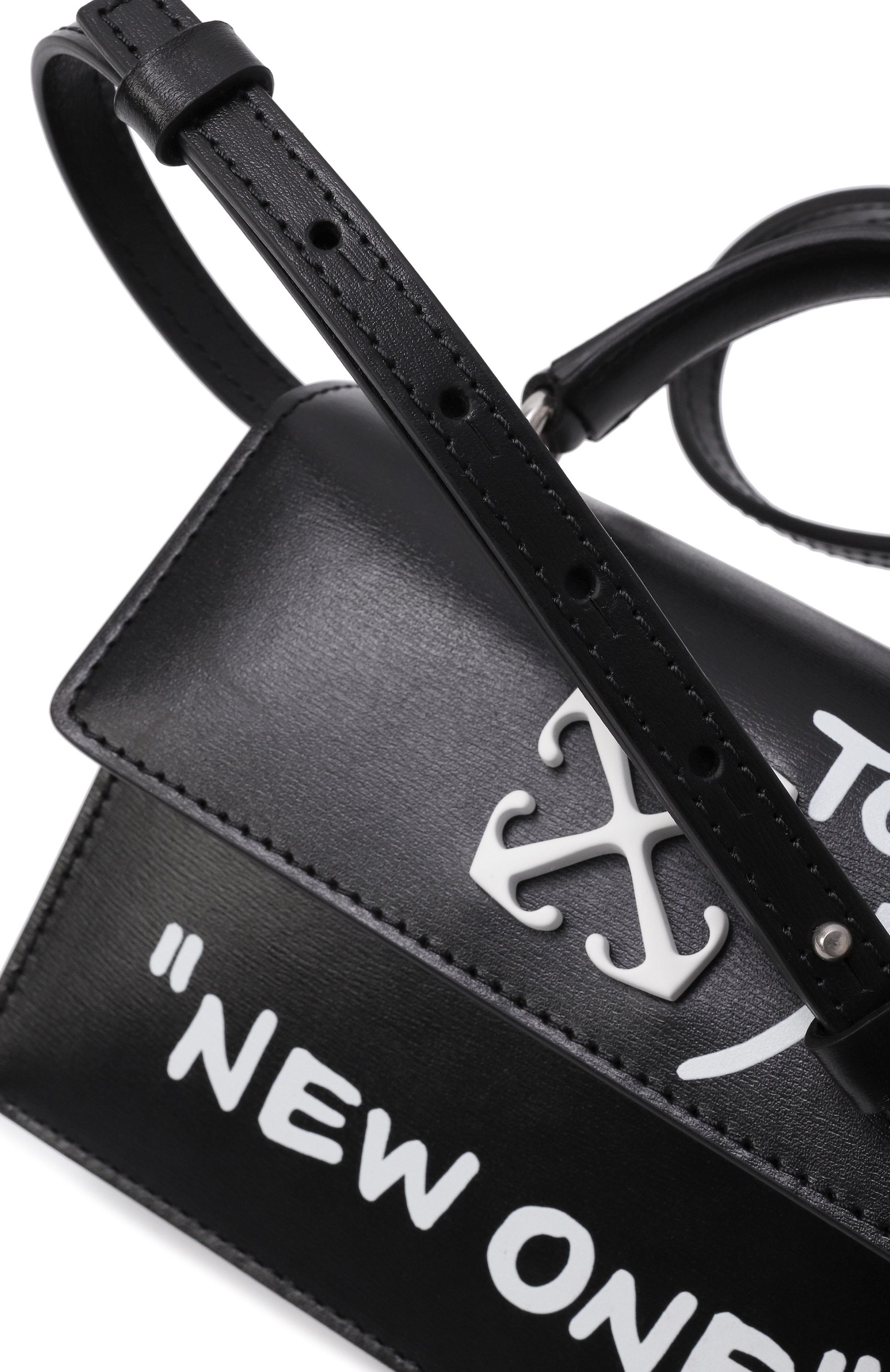 Сумка jitney baby OFF-WHITE, арт. 0WNP063C99LEA002, фото 3