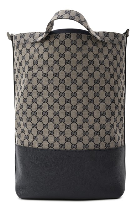Мужская сумка-тоут gg large GUCCI темно-бежевого цвета по цене 0 руб., арт. 795816/FADM3 | Фото 1