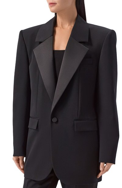 Шерстяной жакет SAINT LAURENT, арт. 850923/Y7E63, фото 3