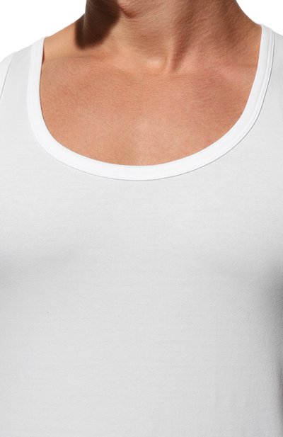 Хлопковая майка HANRO, арт. 073087., фото 5