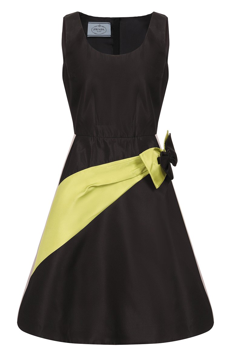 Шелковое платье PRADA, арт. P34M9-01U-F0TTD-171, фото 1