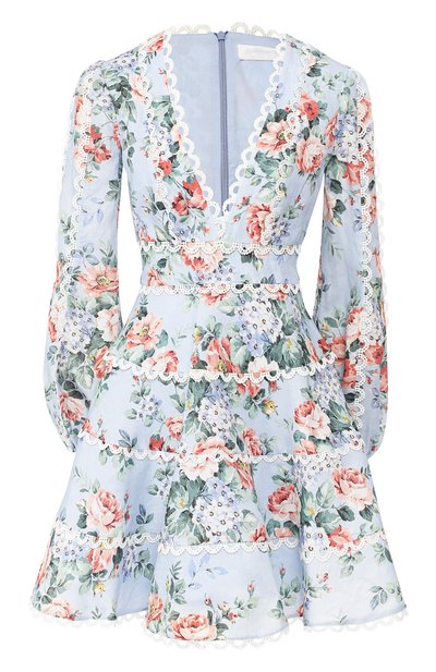 Женское льняное платье ZIMMERMANN, арт. 5302DB0W