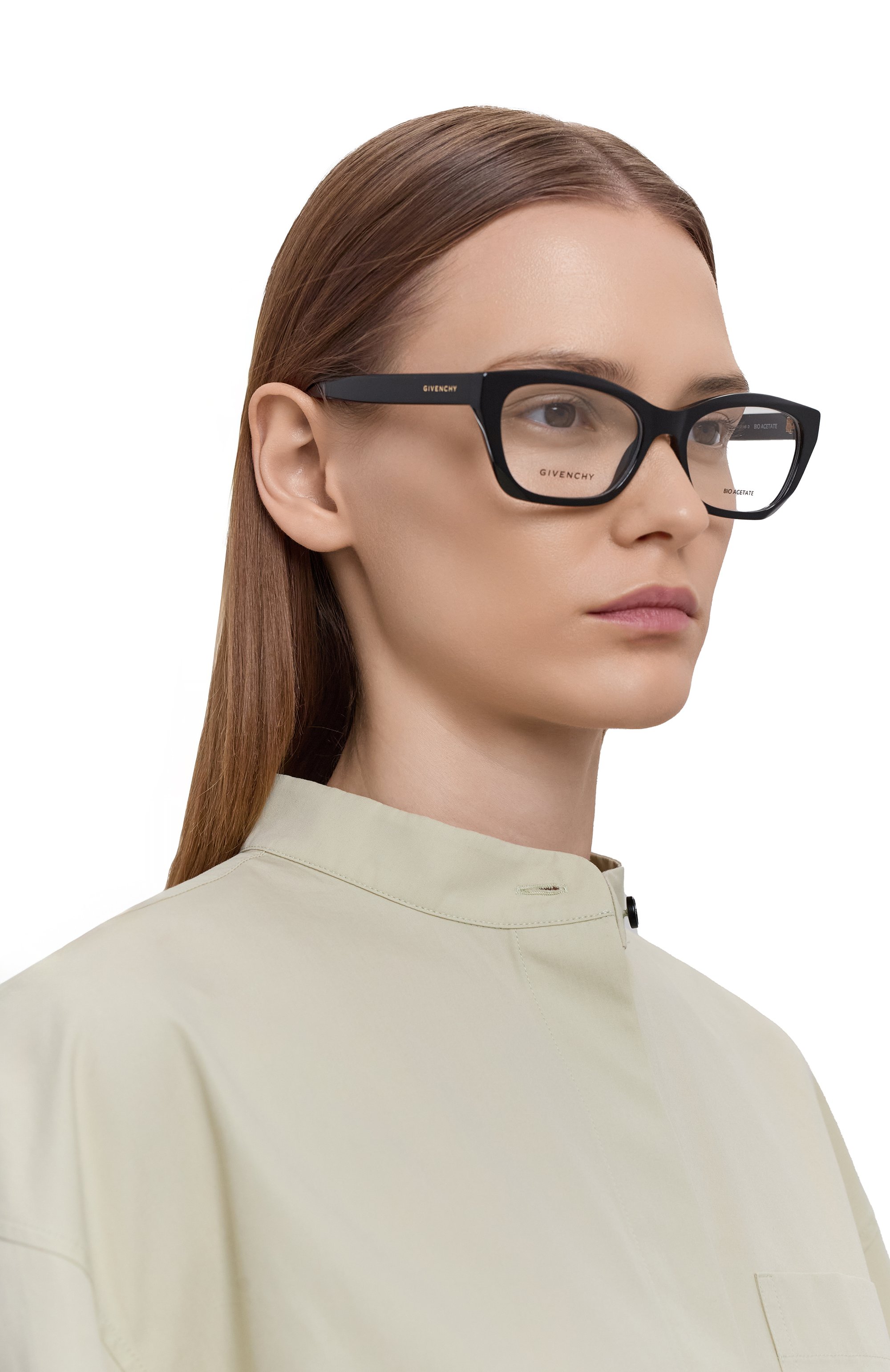 Оправа GIVENCHY черного цвета по цене 28950 руб., арт. GV50080I 001, фото 2 Оправа GIVENCHY, арт. GV50080I 001, фото 2