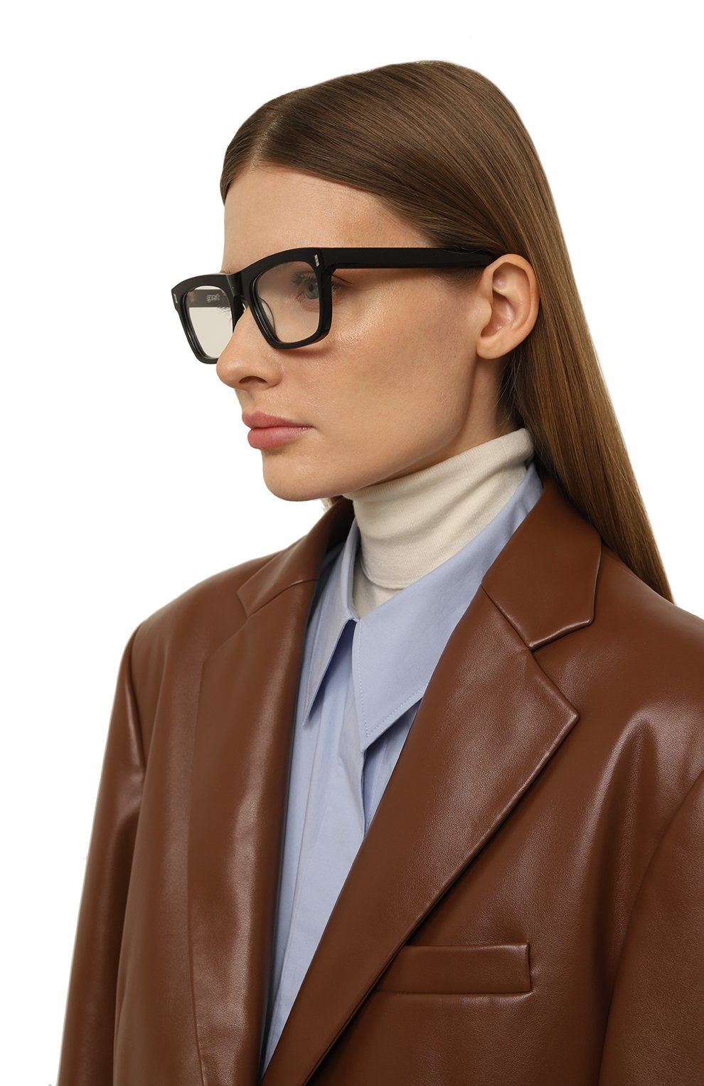 Оправа GAST черного цвета по цене 26200 руб., арт. WID BLACK, фото 2 Оправа GAST, арт. WID BLACK, фото 2