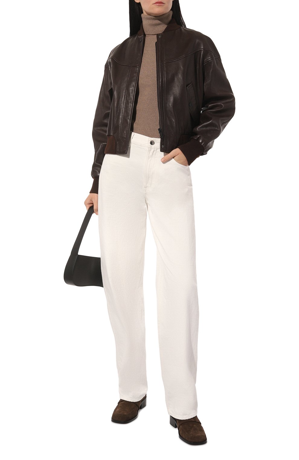 Кожаный бомбер TRUSSARDI, арт. 56S00888-2P000314, фото 2