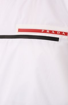 Женская куртка prada linea rossa PRADA белого цвета, арт. 291852-1XYW-F027K-202 | Фото 5 (Кросс-КТ: Куртка; Рукава: Длинные; Региональные ограничения белый список (Axapta Mercury): Не проставлено; Материал внешний: Синтетический материал; Материал сплава: Проставлено; Стили: Спорт-шик; Драгоценные камни: Проставлено; Длина (верхняя одежда): Короткие)