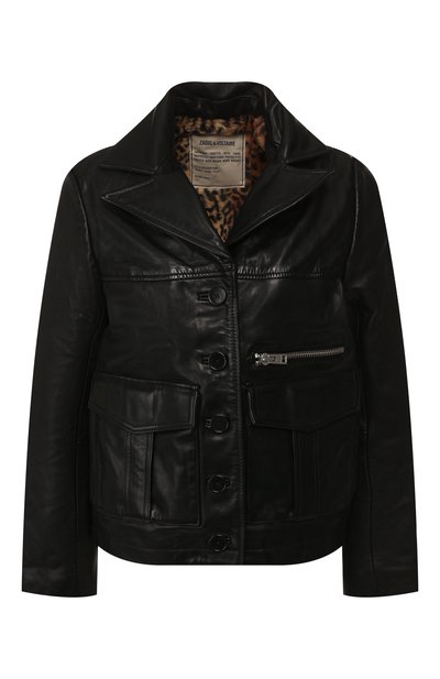 Женская кожаная куртка ZADIG AND VOLTAIRE, арт. WHCB1402F