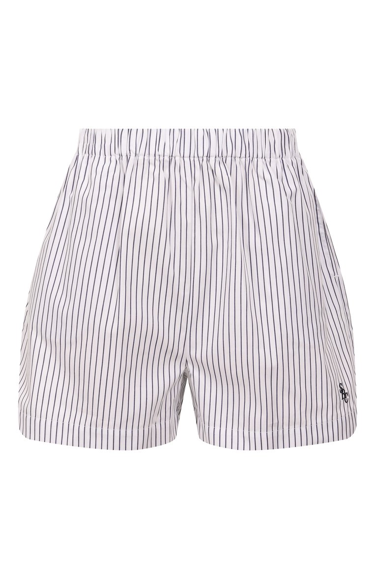Хлопковые шорты SPORTY AND RICH, арт. SH012606302ST02, фото 1