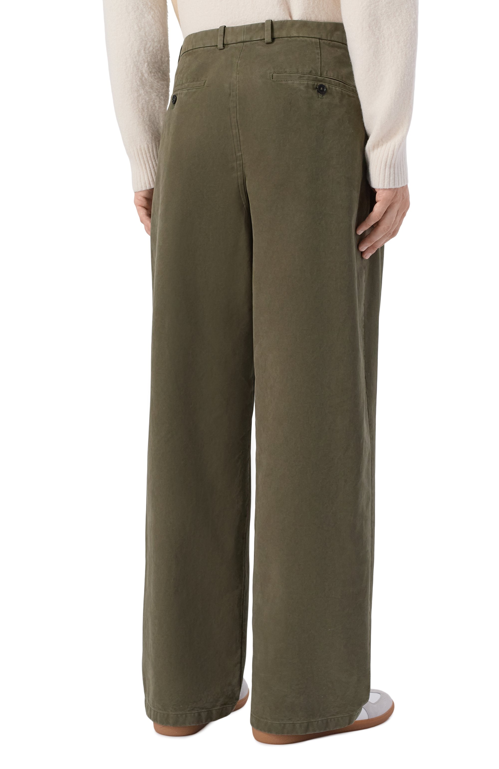 Хлопковые брюки JIL SANDER, арт. J22KA0360/J45369, фото 4