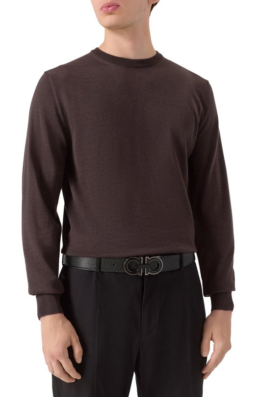 Двусторонний ремень Ferragamo 67A254/770682 Чёрный  67A254/770682 Фото 2
