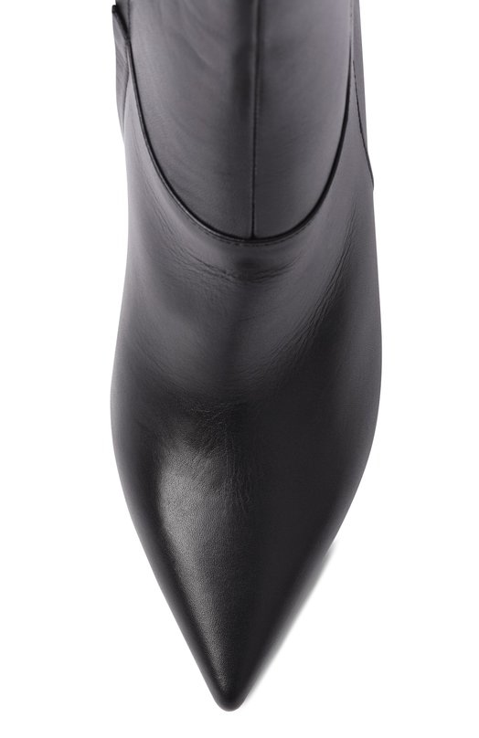 Кожаные ботильоны Anthem 95 Balmain GN4TE223/LVIT Чёрный  GN4TE223/LVIT Фото 6