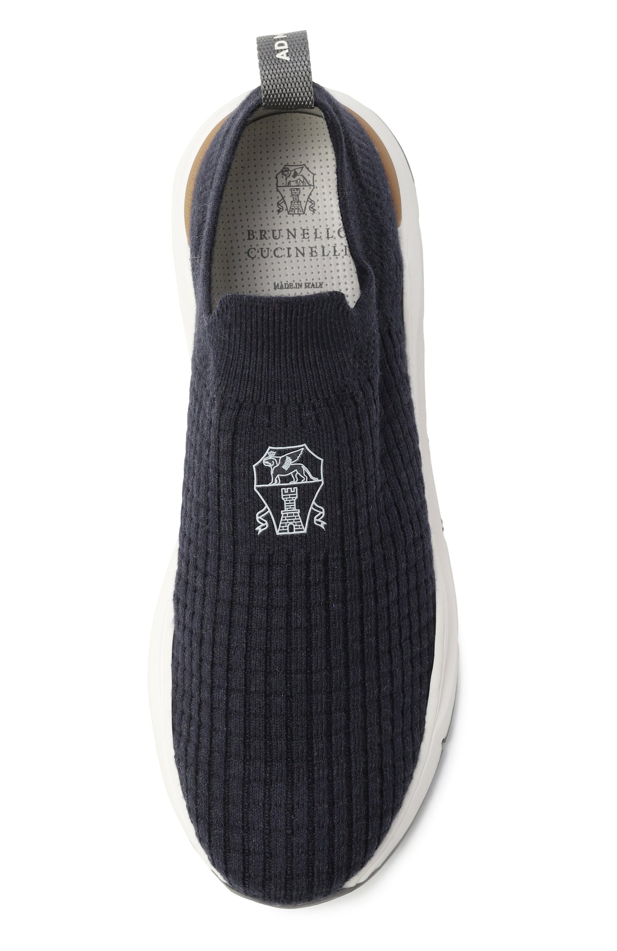 Текстильные кроссовки BRUNELLO CUCINELLI, арт. BNTRC1F165, фото 4