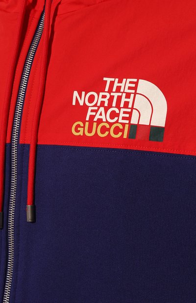 Хлопковая толстовка the north face x gucci GUCCI, арт. 671462 XJDRN, фото 5